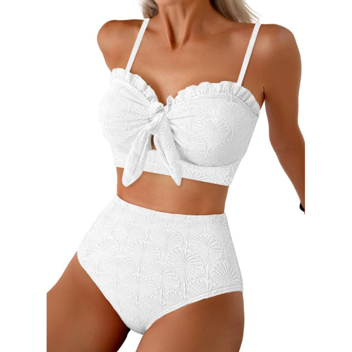 Damen Bikiniset mit hochgeschnittener Hose Drune