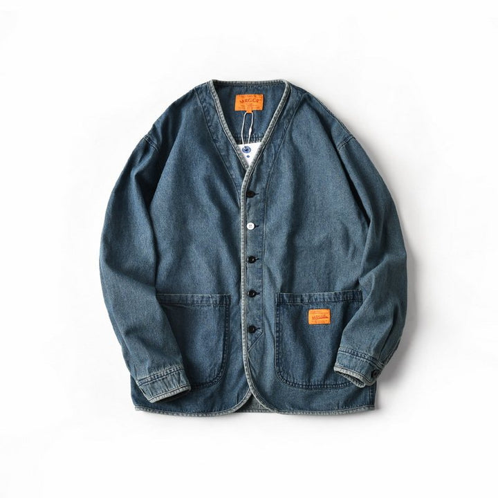 Herren Denim Arbeitsjacke Drune