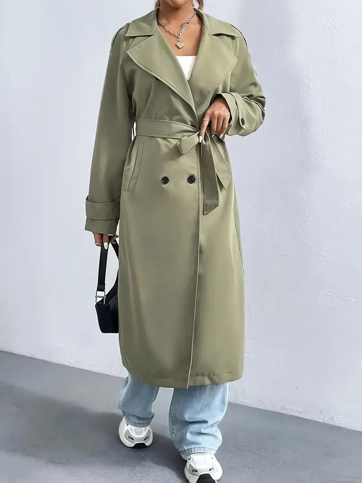 Damen Trenchcoat mit modernem Schnitt von Drune