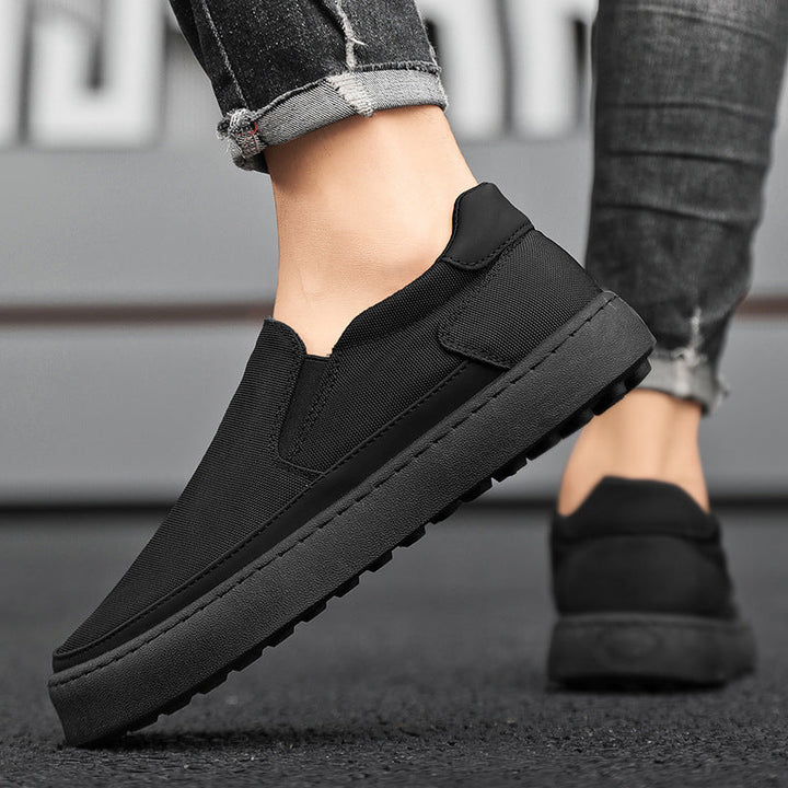 Damen Bequeme Slip-On Sneakers mit dämpfender Sohle und atmungsaktivem Obermaterial Drune