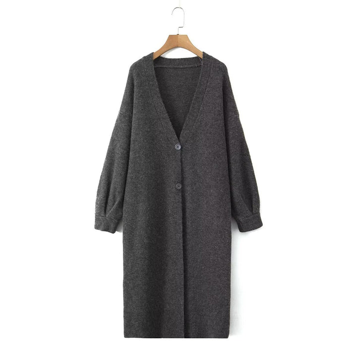 Damen Oversized Strickmantel Drune