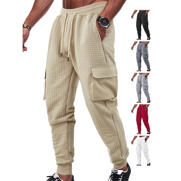 Herren Cargo-Jogginghose mit atmungsaktivem Material und praktischen Seitentaschen Drune