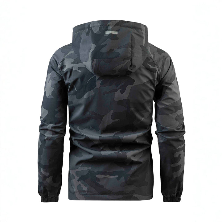 Herren Sportliche Camo-Funktionsjacke Drune