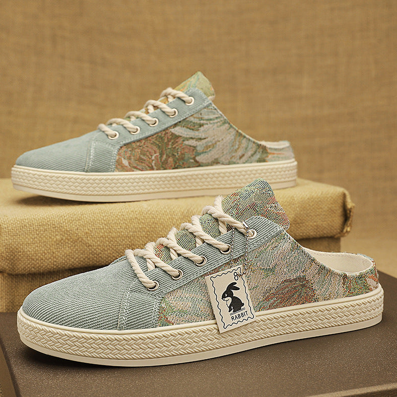 Damen bequeme und lässige Slip-On Sneakers Drune