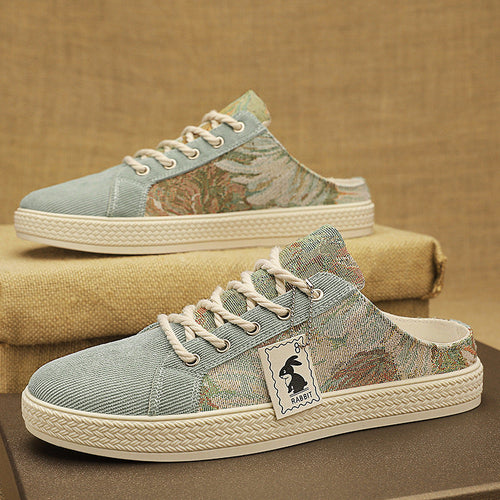 Damen bequeme und lässige Slip-On Sneakers Drune