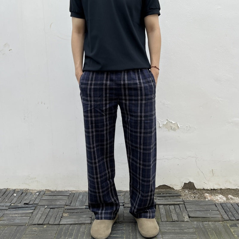 Damen Bequeme Schlafhose aus Flanell Drune