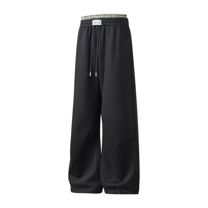 Herren weite Freizeithose aus atmungsaktivem Baumwollmix mit elastischem Bund und seitlichen Taschen Drune