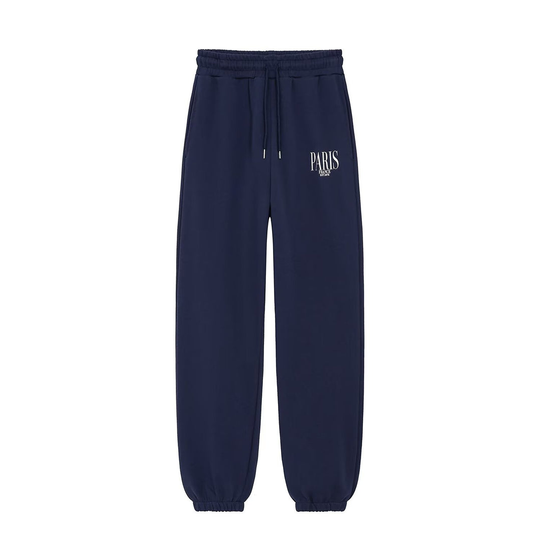 Damen Relaxte Jogginghose mit Tunnelzug, elastischem Bund und Print Drune