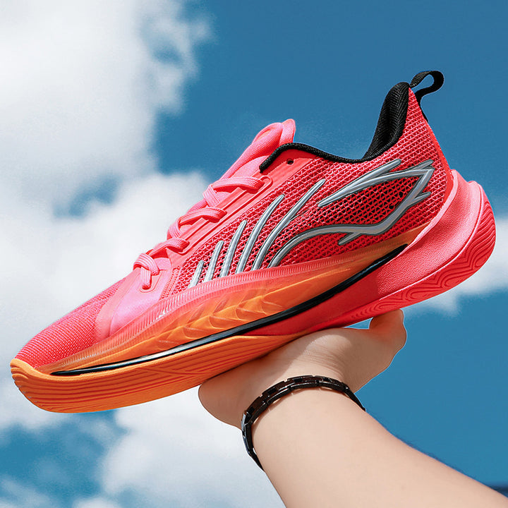 Unisex Performance-Laufschuhe mit gestricktem Komfort-Obermaterial, Wellen-Zwischensohle und anatomischer Innensohle Drune