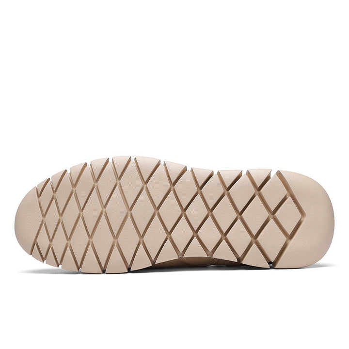 Herren Slipper-Sneaker im Mokassin-Stil mit elastischem Einstieg und segmentierter Komfortsohle Drune