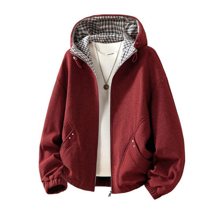 Damen Stylische Übergangsjacke mit Fleecefutter Drune