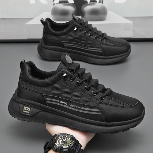Herren Komfort-Sneaker mit robuster Plattformsohle und gepolstertem Schaft Drune