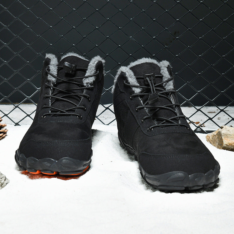Herren Gefütterter Trekking-Sneaker im Kurzstiefel-Design Drune