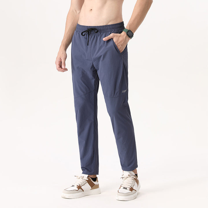 Herren Sportliche Freizeithose mit elastischem Bund und atmungsaktiven Einsätzen Drune