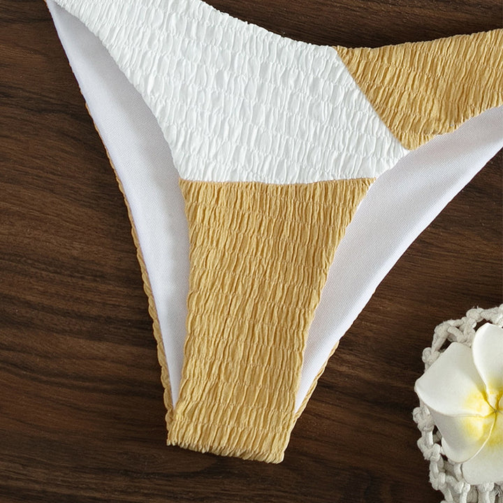 Damen Triangel-Bikini mit raffiniertem Rippdesign Drune