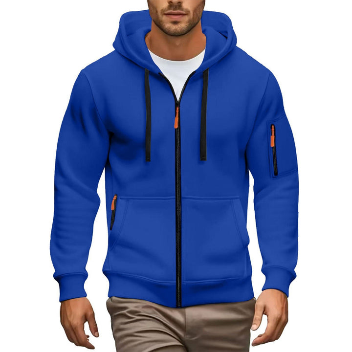 Herren Hochwertiger Zip-Hoodie Drune