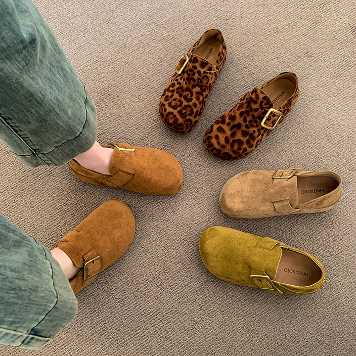 Damen Modische und komfortable Clogs Drune