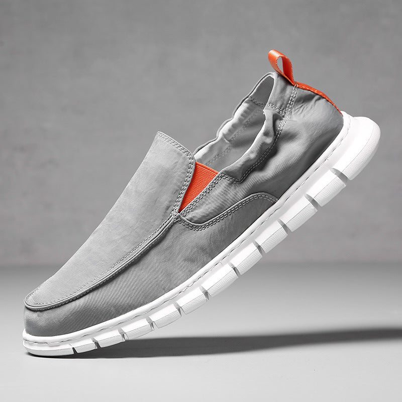 Herren Slipper-Sneaker im Mokassin-Stil mit elastischem Einstieg und segmentierter Komfortsohle Drune