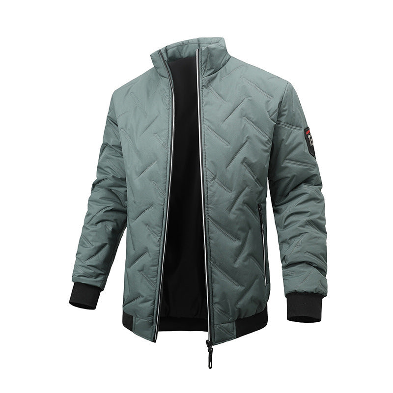 Herren Leichte Steppjacke mit hohem Kragen und praktischem Reißverschluss Drune