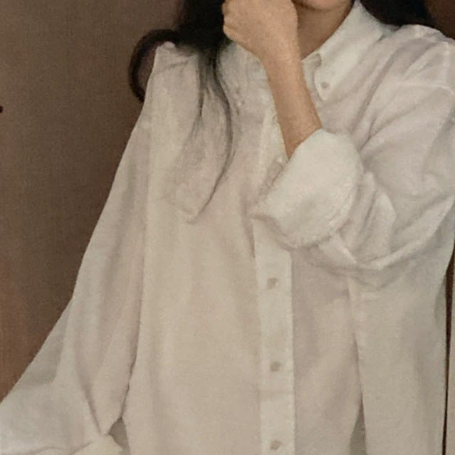 Damen Lässiges Oversize-Shirtkleid mit verlängertem Rückensaum, kastiger Silhouette und weiten Manschetten Drune