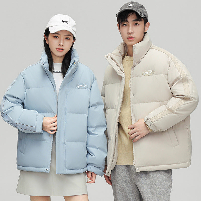 Herren Winterpufferjacke mit hohem Kragen Drune