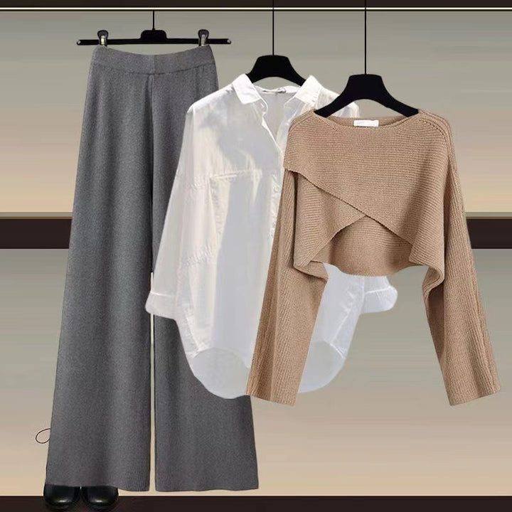 Drune - Bequemes dreiteiliges Langarmset