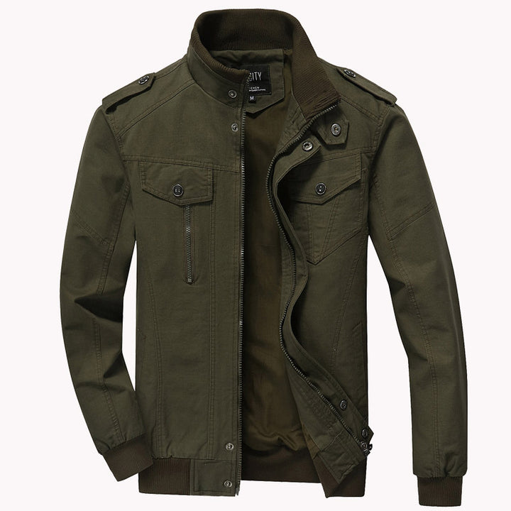 Herren modische Bikerjacke Drune
