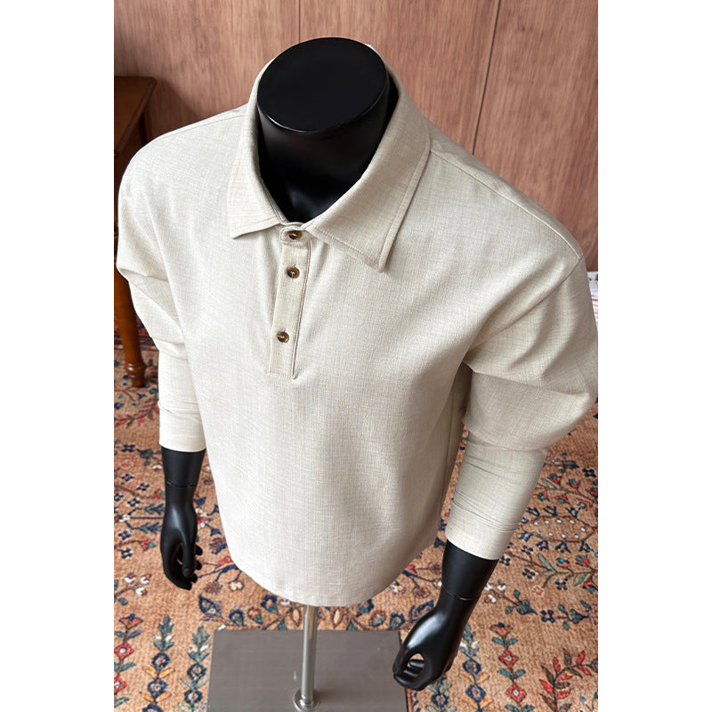 Herren Polo-Shirt mit Knopfleiste und modernem Design Drune