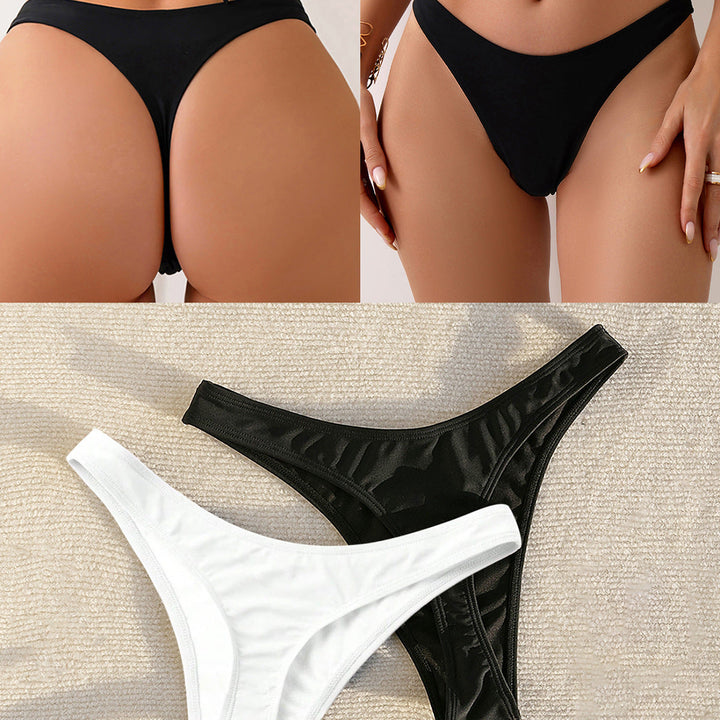 Damen Hochgeschnittener Bikini mit seitlichen Bindebändern Drune