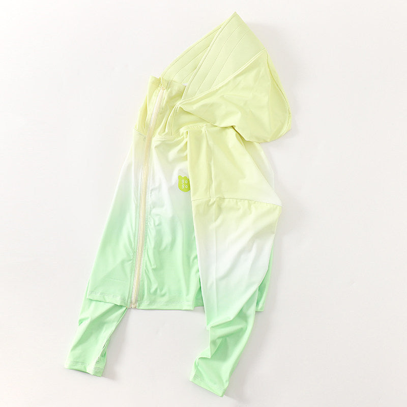 Damen nan leichte UV-Schutz Kapuzenjacke aus Funktionsstretch mit durchgehendem Reißverschluss und Raglanärmeln Drune