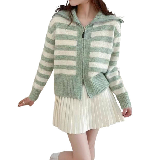 Damen Strickjacke mit Kapuze Drune