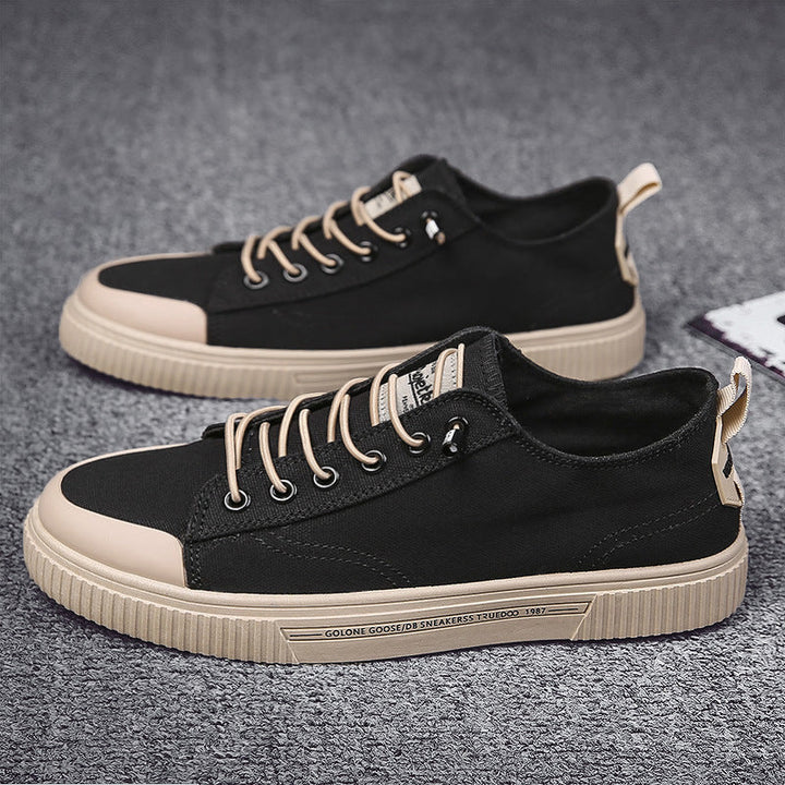 Damen lässige und strapazierfähige Sneakers mit hochwertigem Obermaterial und rutschfester Sohle Drune