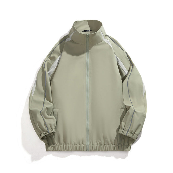 Damen Sportliche Windbreaker-Jacke Drune