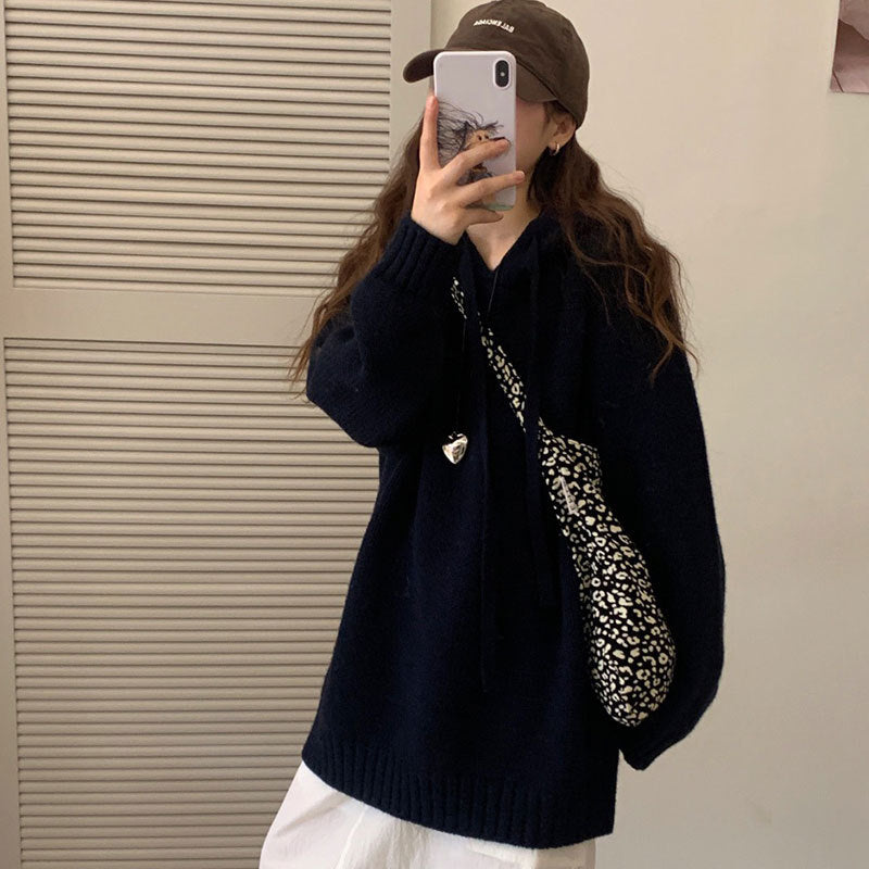 Damen Kapuzenpulli im Oversized-Design Drune
