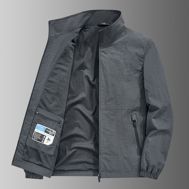Herren Leichte und atmungsaktive Outdoorjacke Drune