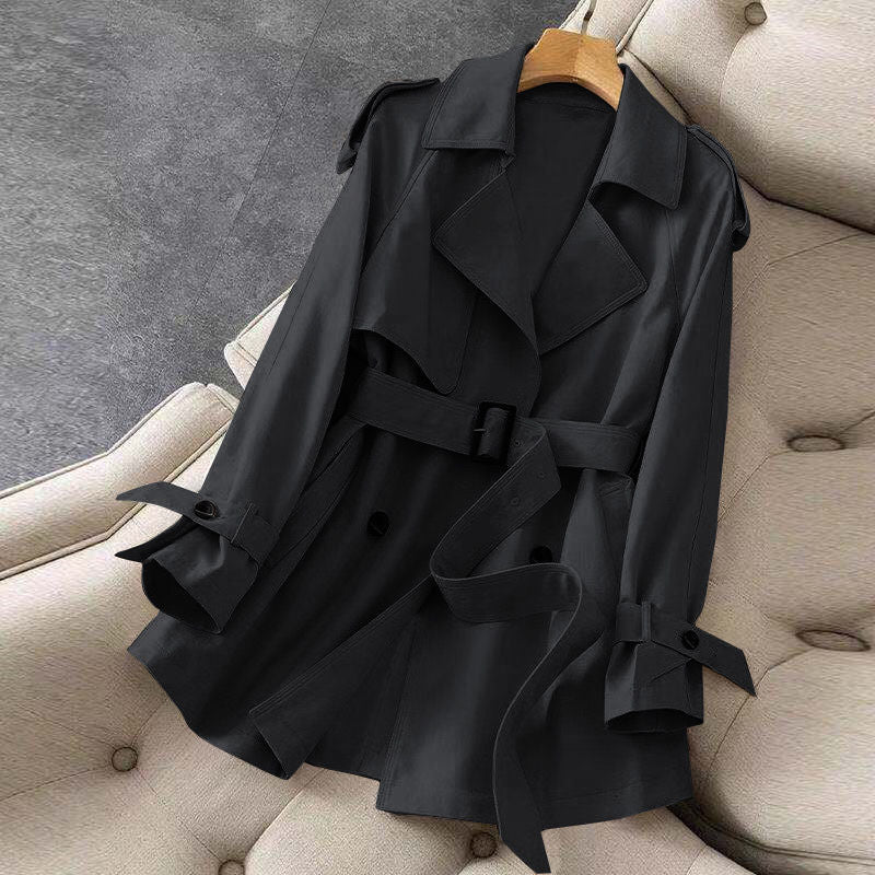 Drune | Trenchcoat Mit Revers Und Gürtel Für Damen