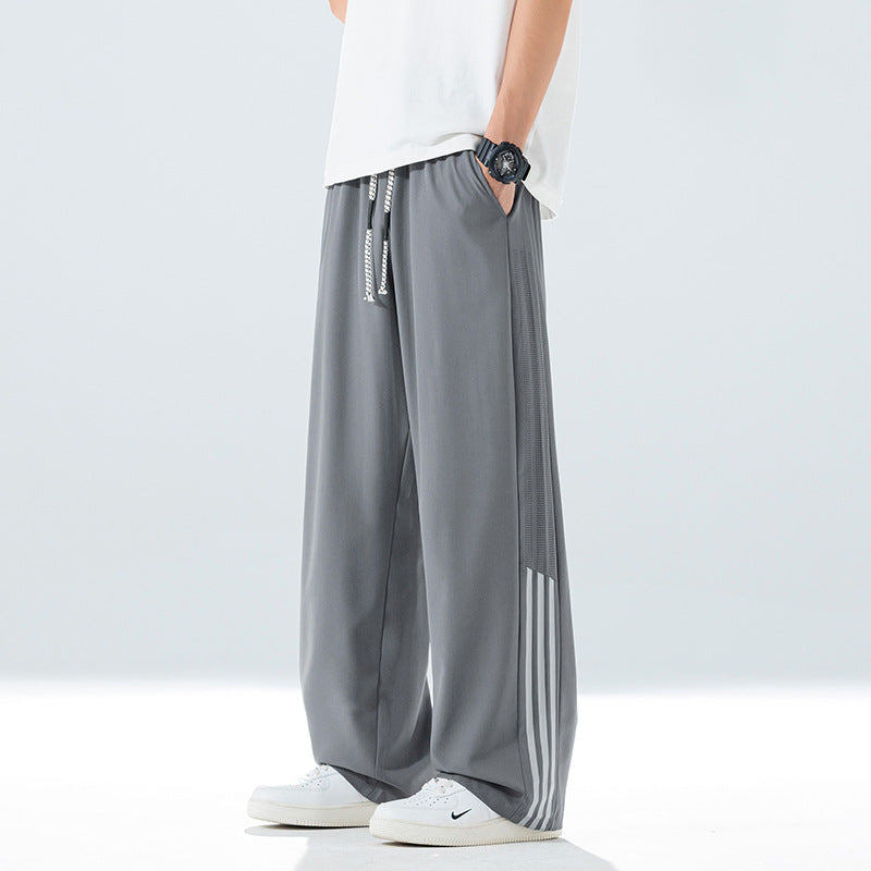 Herren Sportliche Freizeithose mit atmungsaktivem Netzmaterial