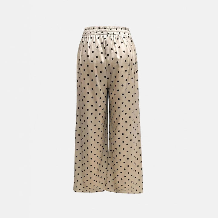 Damen Polka Dots Hose Drune