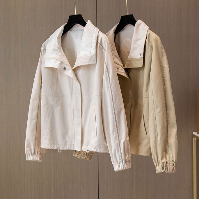 Damen Praktische und lässige Übergangsjacke Drune
