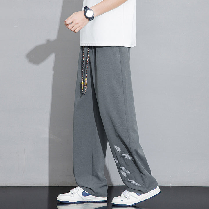 Herren Entspannte Pluderhose mit verstellbarem Bund Drune