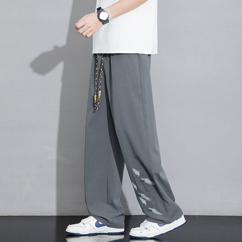 Herren Entspannte Pluderhose mit verstellbarem Bund Drune