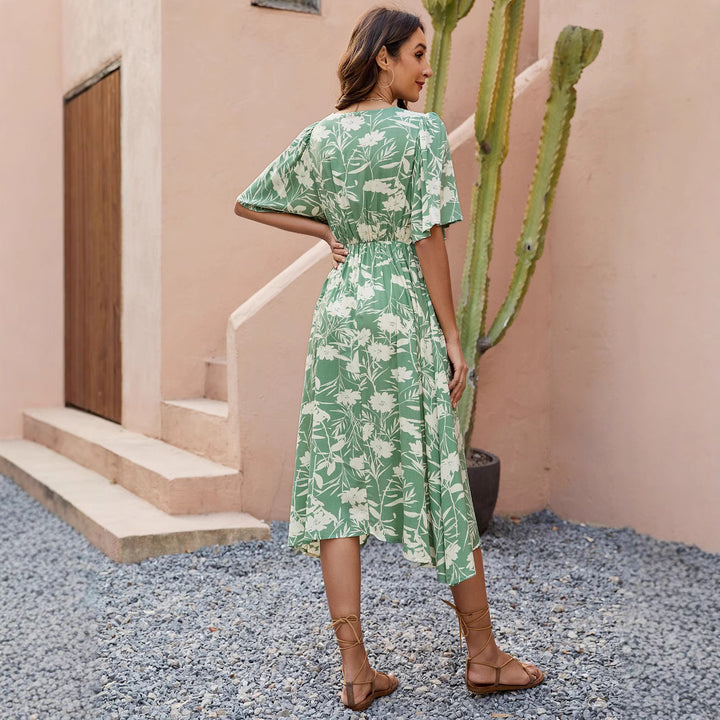 Damen Maxikleid Drune