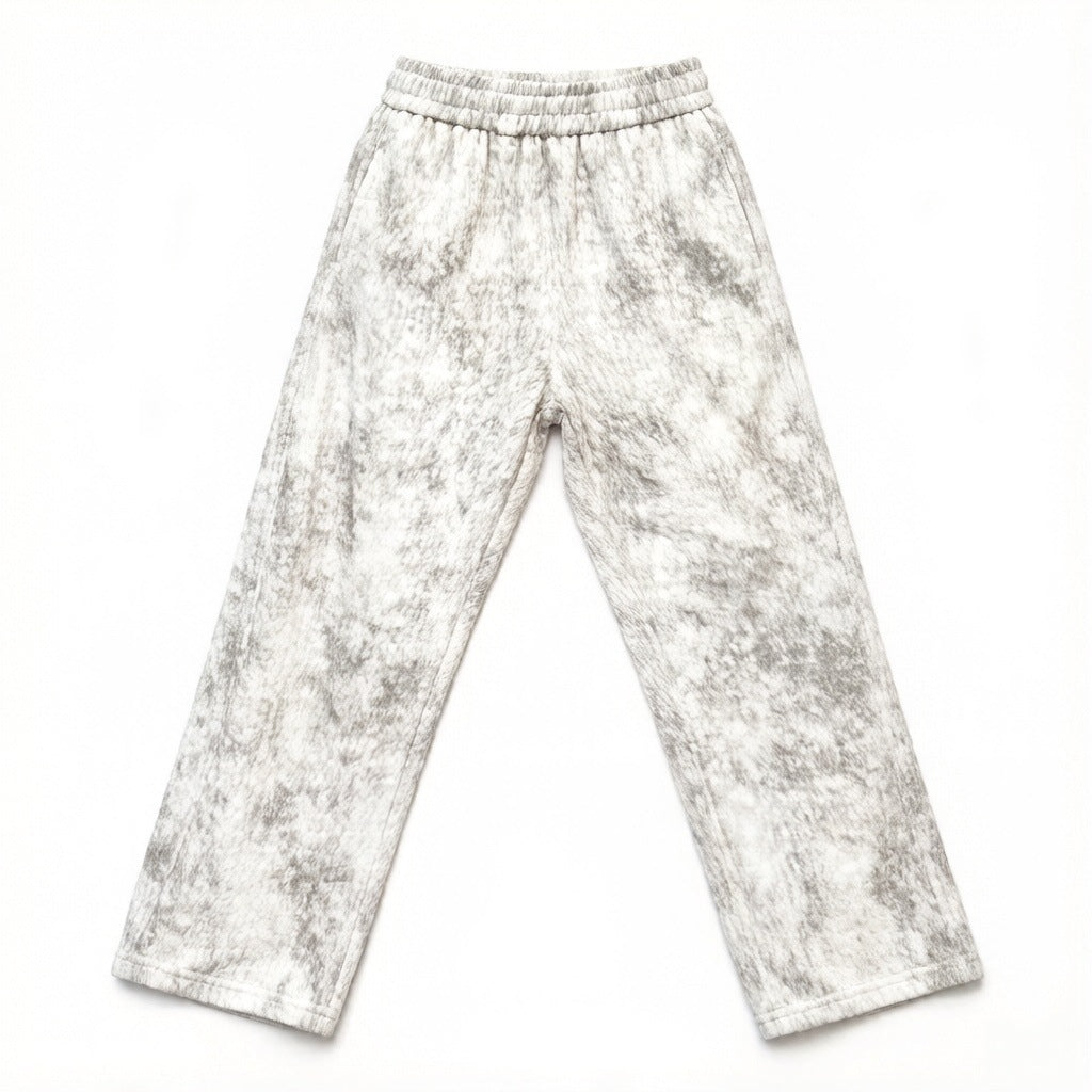Damen Bequeme Relaxed-Fit Freizeithose Drune
