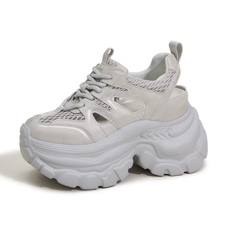 Damen Chunky Sneakers mit atmungsaktiver Netzstruktur und komfortabler Dämpfung Drune