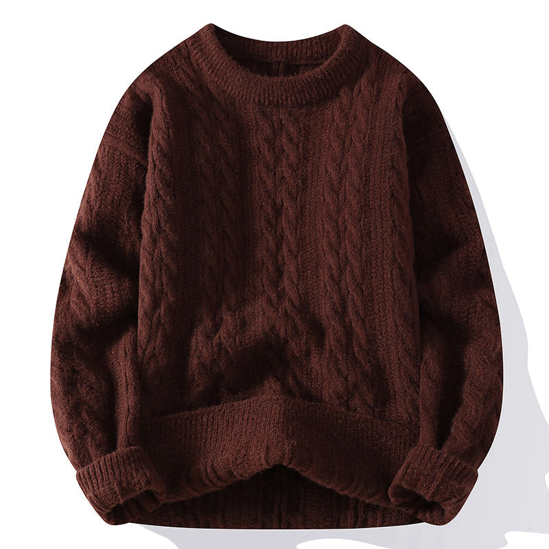 Damen Grobstrick Pullover mit Zopfmuster Drune 1787964764
