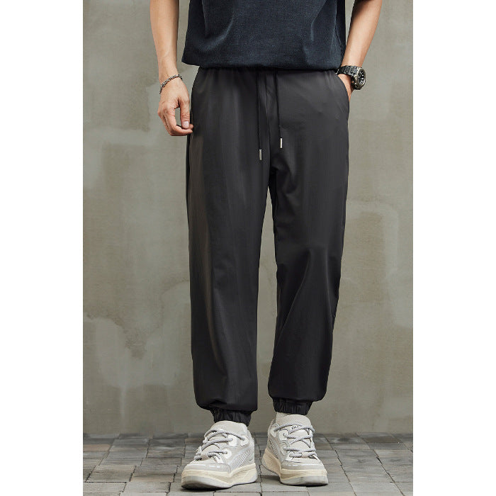 Herren leichte Sporthose mit elastischem Bund und atmungsaktivem Stoff Drune