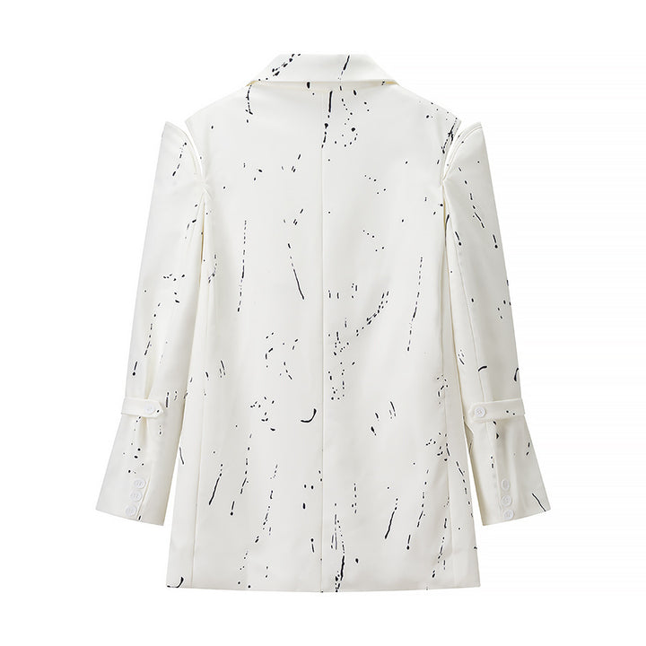 Damen trendiger Oversized-Blazer Drune