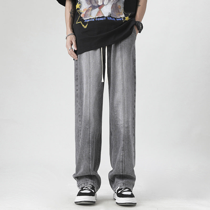 Herren Bequeme Baggy-Jeans Drune