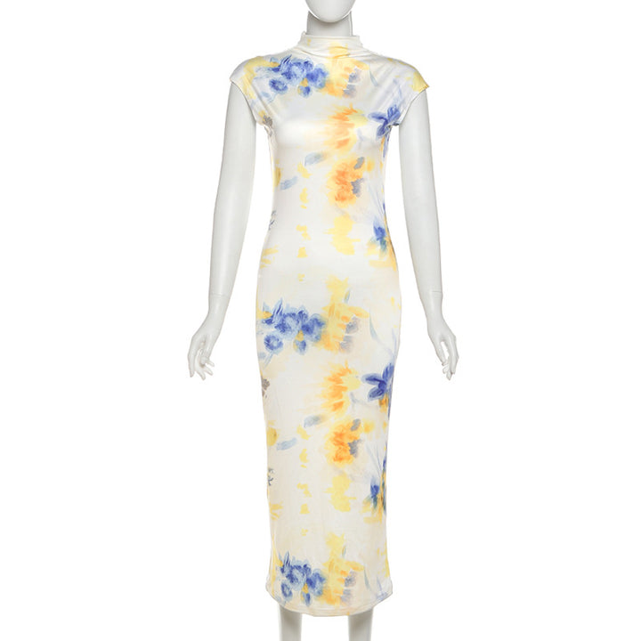 Damen Maxikleid im elegantem Floral Design Drune