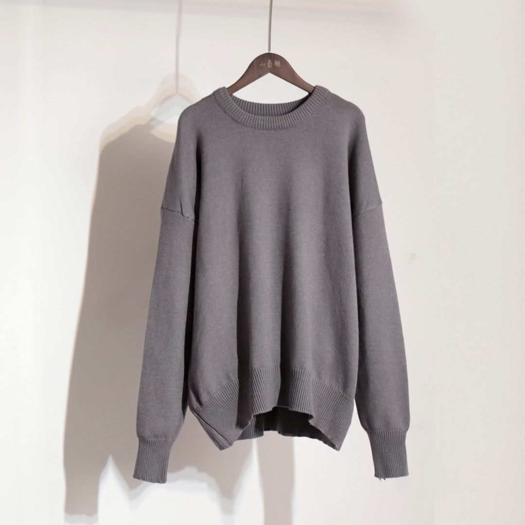 Damen Bequemer Oversized Pullover aus hochwertigem Strick Drune